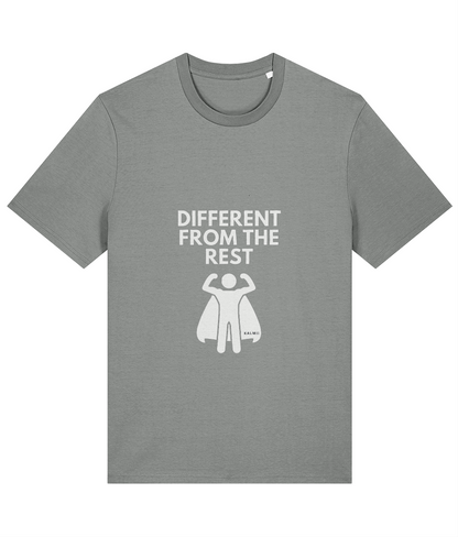 light grey 'different from the rest' tee by KALMii
